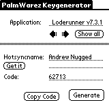 PalmWarez Keygen